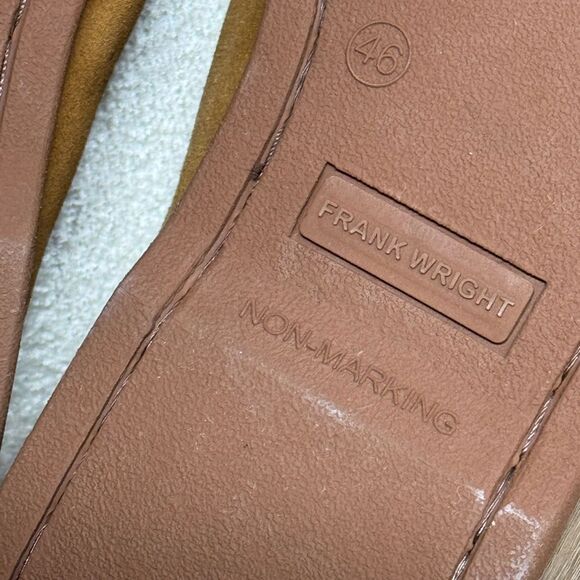 Men's Tan Suede Boat Shoes - Picture 8 of 12